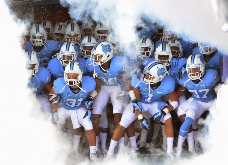 UNC Football Team going bowling on Dec. 27th @ Noon